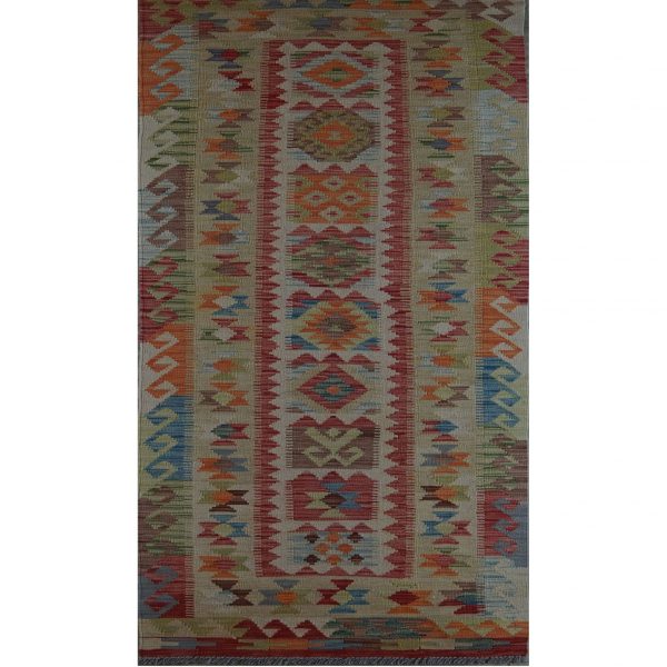 HAND WOVEN WOOL KILIM - Item 10392