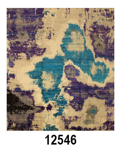 INDO PURE SILK AQUA MARINE- Item 12546