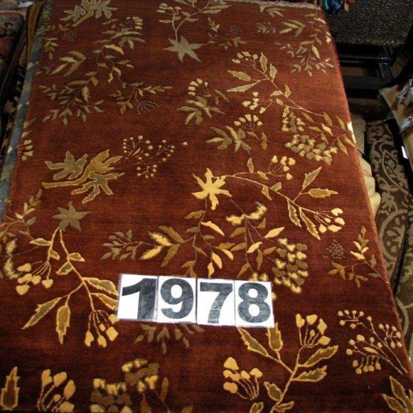 FINE TIBETAN, "CHOCOLATE" FOLIAGE - Item 1978