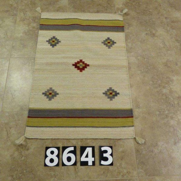 HAND WOVEN WOOL KILIM - Item 8643