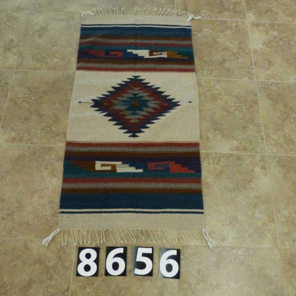 HAND WOVEN WOOL KILIM - Item 8656