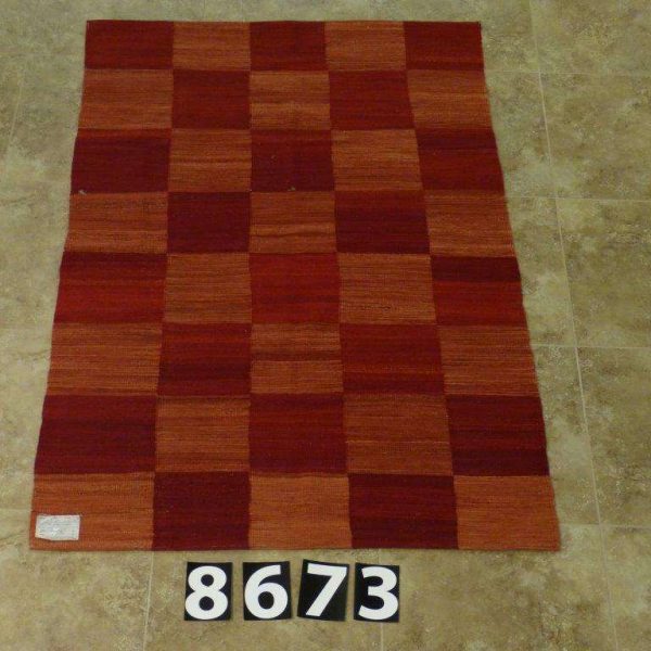 HAND WOVEN WOOL KILIM - Item 8673