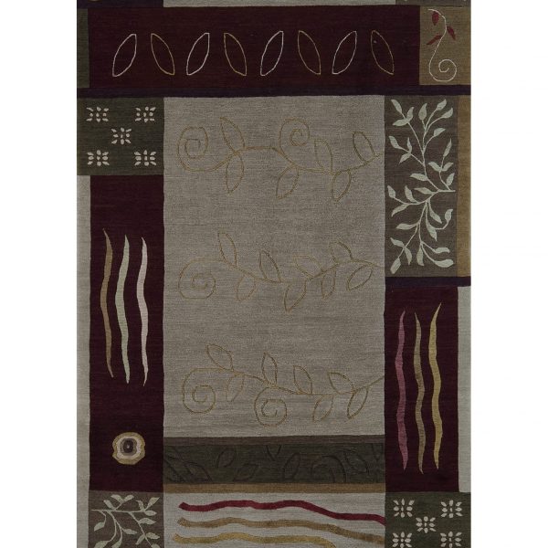WOOL & SILK BLEND MODERN NEPALI - Item 8688