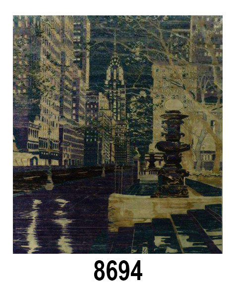 SARI SILK CHRYSLER BUILDING - Area Rug - Item 8694