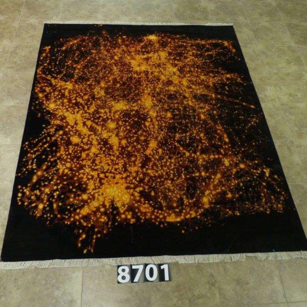 WOOL & SILK BLEND LAVA - Item 8701
