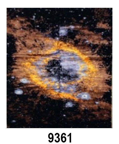 WOOL & SILK BLEND MODERN COSMOS - Item 9361